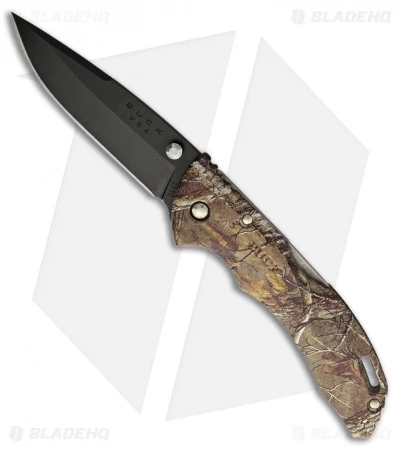 Buck Knives Buck BLW Bantam Realtree Camo Lock Back Knife (3.125" Black) 3 Buck Knives Buck BLW Bantam Realtree Camo Lock Back Knife (3.125" Black)