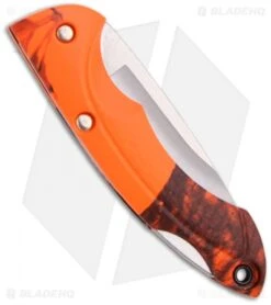 Buck Knives Buck Nano Bantam Lockback Knife Mossy Oak Blaze Camo (1.88" Satin) 0283CMS9-B -Buck Knives buck bantam nano 0283cms9 b cat3891 back