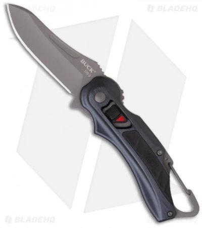 Buck Knives Buck Flashpoint LE Blue Slide Lock Knife (2.875" Gray) 0770BKS1-B 3 Buck Knives Buck Flashpoint LE Blue Slide Lock Knife (2.875" Gray) 0770BKS1-B