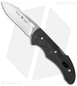 Buck Knives 289 Fluid Lockback Knife Black GRN (3" Satin) 0289BKS-B