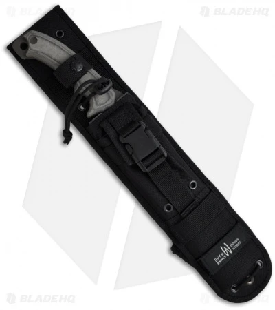 Buck Knives Buck Hoodlum Knife Survival Fixed Blade (10" Plain) 0060BKSBH-B 4 Buck Knives Buck Hoodlum Knife Survival Fixed Blade (10" Plain) 0060BKSBH-B - Image 2