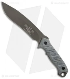 Buck Knives Buck/Hood Thug Fixed Blade Knife Micarta (7" Black) 0070BKSBH