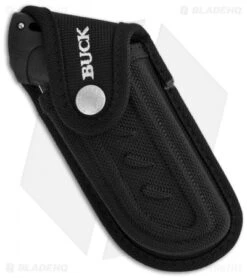 Buck Knives Buck Folding Omni Hunter 12PT Knife Black (4" Satin Plain) 0397BKS 9 Buck Knives Buck Folding Omni Hunter 12PT Knife Black (4" Satin Plain) 0397BKS -Buck Knives buck knives folding omni hunder 12pt satin drop point black 0397bks b sheath 1