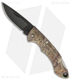 Buck Knives Buck Nano Bantam RealTree Camo Folding Knife (1.875" Black)