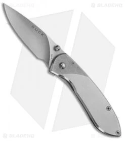 Buck Knives Buck Nobleman Frame Lock Knife Stainless Steel (2.625" Satin) 0327SSS