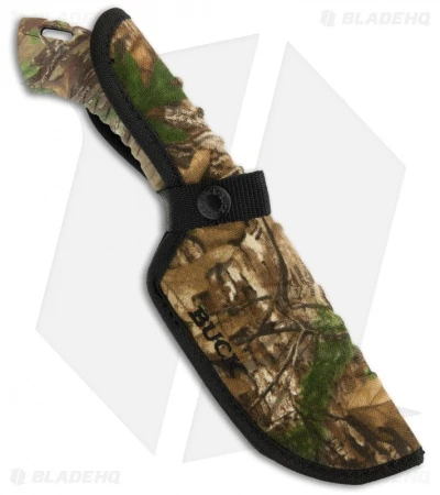Buck Knives Buck Omni Hunter 12PT Guthook Knife RealTree Xtra Green (4" Plain) 0393CMG20 4 Buck Knives Buck Omni Hunter 12PT Guthook Knife RealTree Xtra Green (4" Plain) 0393CMG20 - Image 2