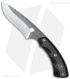 Buck Knives 16 Buck Knives Buck 537 Open Season Skinner Knife Black (4.5" Satin) 0537BKS