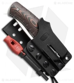 Buck Knives Buck Large Folding Selkirk Knife Micarta W/ Ferro Rod (3.25" Satin) 0836BRS-B 7 Buck Knives Buck Large Folding Selkirk Knife Micarta W/ Ferro Rod (3.25" Satin) 0836BRS-B -Buck Knives buck selkirk lg 0836brs b sheath cm