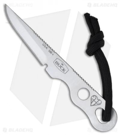 Buck Knives Buck Smidgen Neck Knife (1.875" Satin) 0160SSS 3 Buck Knives Buck Smidgen Neck Knife (1.875" Satin) 0160SSS