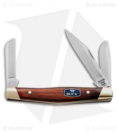 Buck Knives Buck Stockman Pocket Knife 3.875" Rosewood Dymondwood 0301RWS 3 Buck Knives Buck Stockman Pocket Knife 3.875" Rosewood Dymondwood 0301RWS