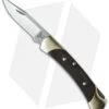 Buck Knives Buck The 55 Lockback Knife Brass/Ebony (2.375" Satin) 0055BRS -Buck Knives buck the 55 0055brs b cm jr