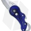 Buck Knives Buck Transport Blue Folding Key Chain Pocket Knife (1.25" Satin) 0756BLS-B -Buck Knives buck transport blue 0756bls b