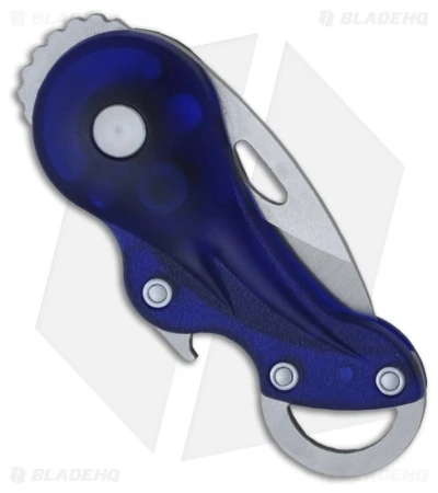 Buck Knives Buck Transport Blue Folding Key Chain Pocket Knife (1.25" Satin) 0756BLS-B 4 Buck Knives Buck Transport Blue Folding Key Chain Pocket Knife (1.25" Satin) 0756BLS-B - Image 2