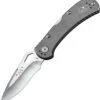 Buck Knives Buck 722GYS1 Spitfire, 3.25" 420HC Plain Blade, Gray Aluminum Handle